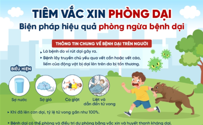 Tiêm vắc xin phòng dại - Biện pháp hiệu quả phòng ngừa bệnh dại